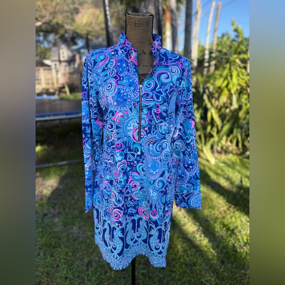 Lilly Pulitzer popover dress size L NWT